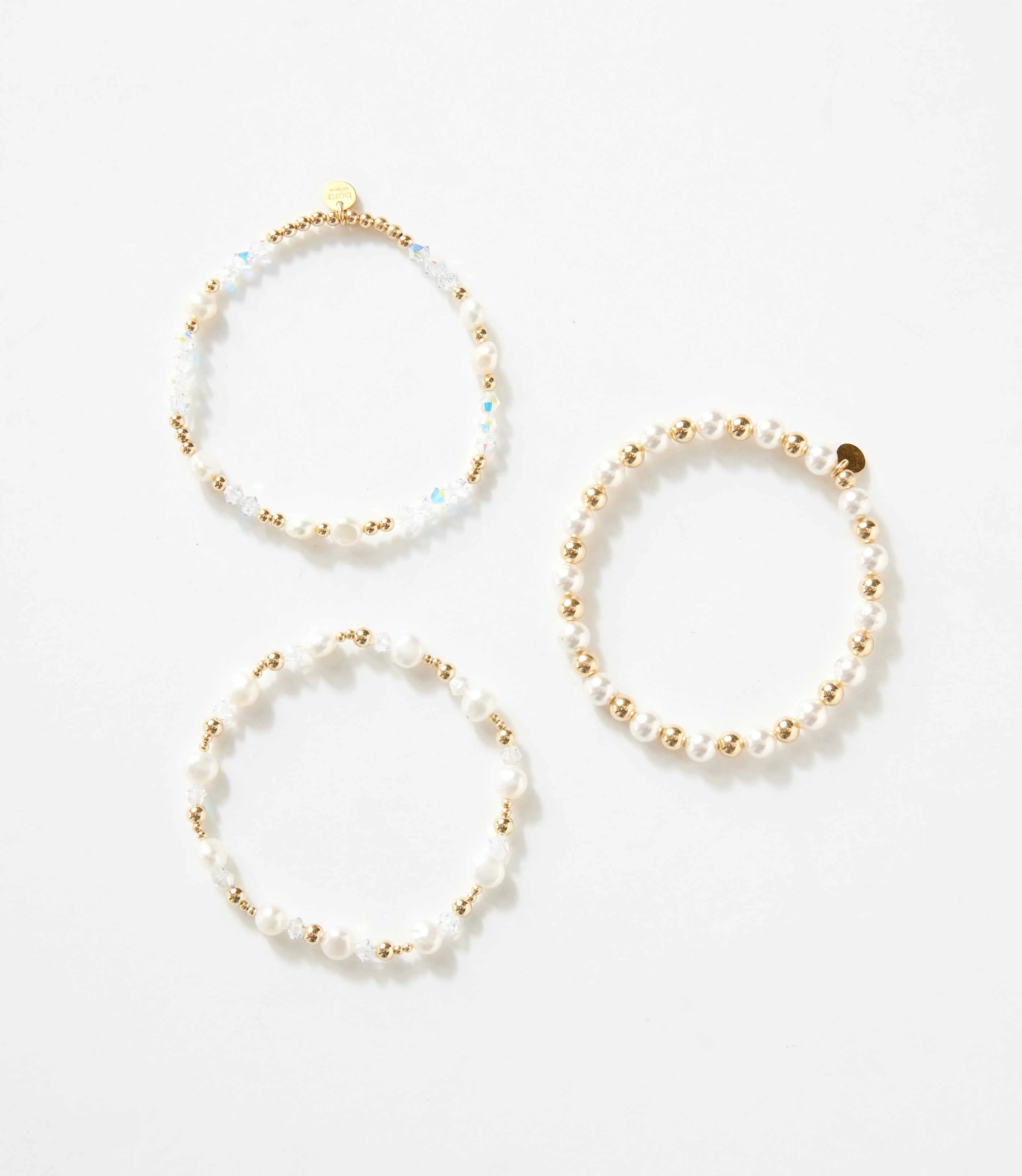 Pearl And Crystal Beaded Bracelet sold by Karen Kane product image thumbnail 4
