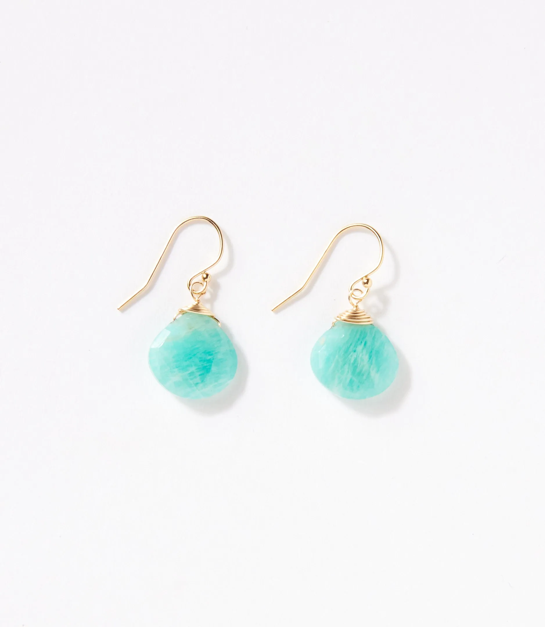 Faceted Amazonite Earrings sold by Karen Kane product image thumbnail 2