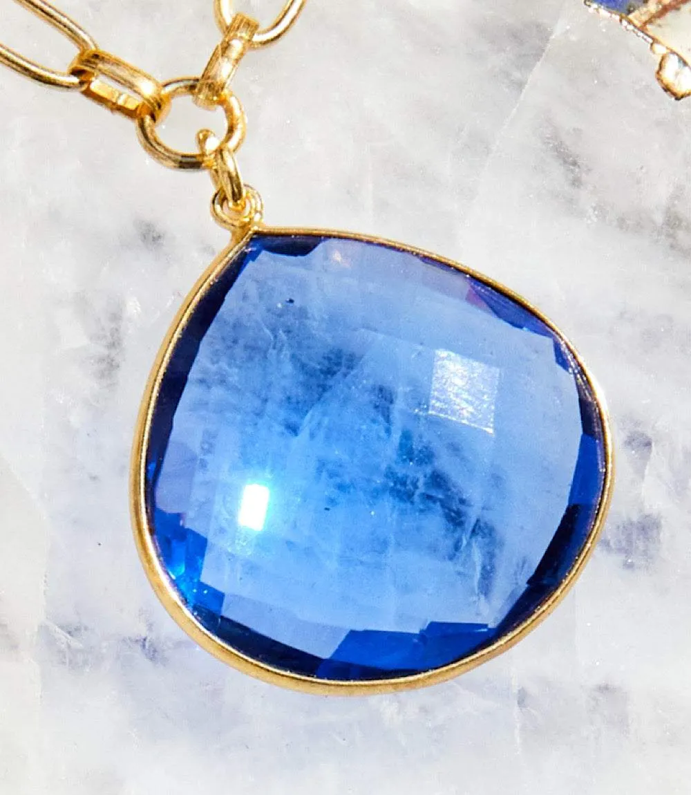 Blue Tanzanite Pendant Necklace sold by Karen Kane product image thumbnail 2