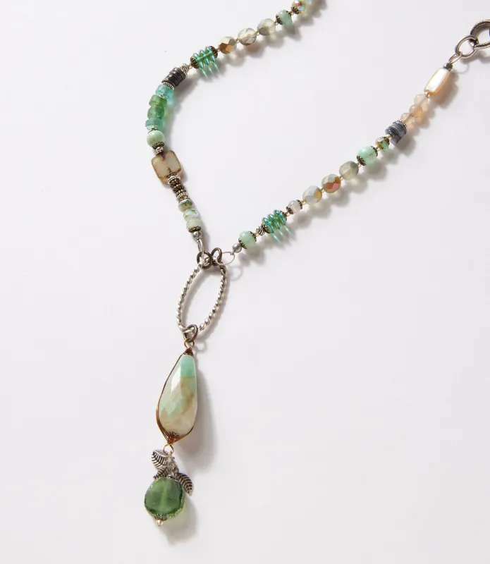 Venetian Dream Gemstone Necklace made by Karen Kane