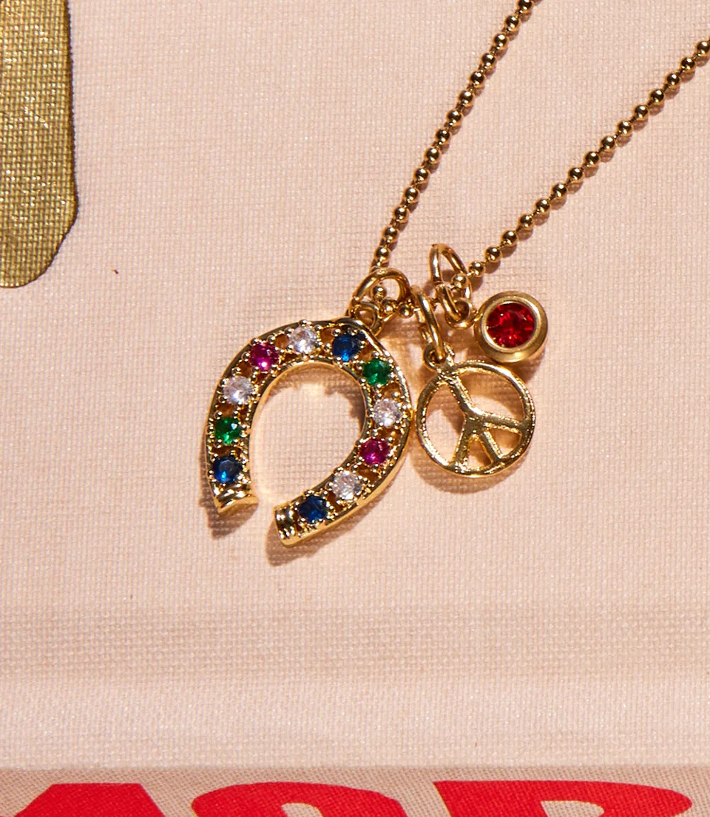 Charm Cluster Necklace sold by Karen Kane product image thumbnail 5