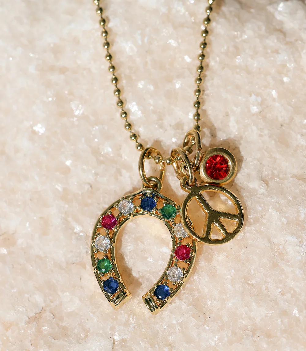 Charm Cluster Necklace sold by Karen Kane product image thumbnail 3