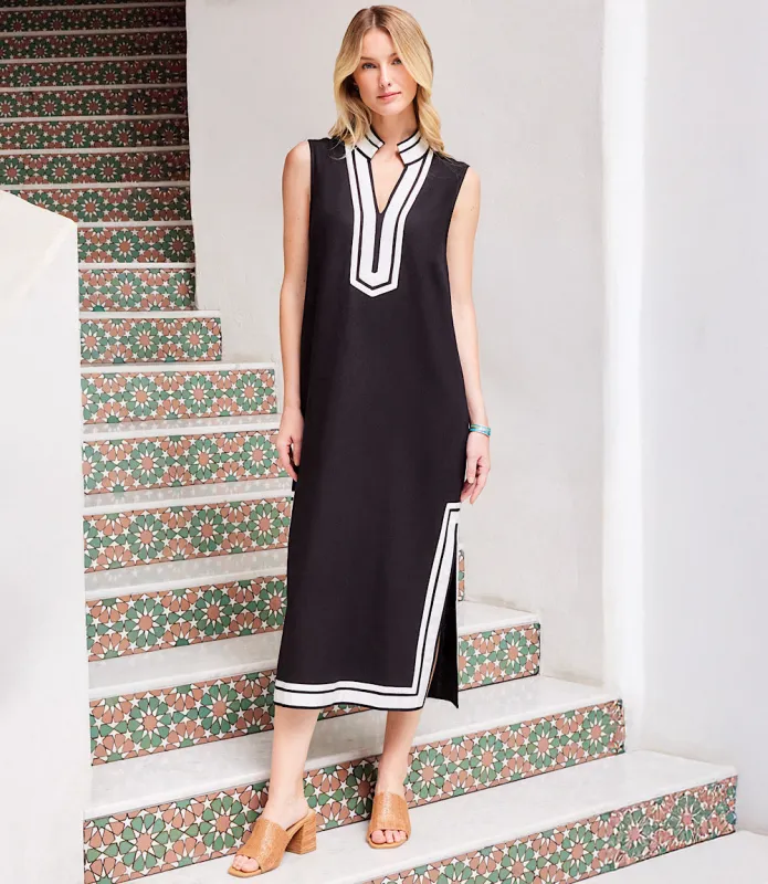 The St. Tropez Sleeveless Midi Dress sold by Karen Kane