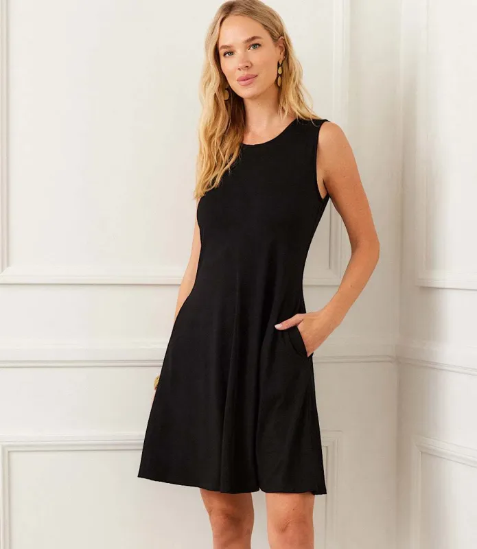 Sleeveless Fit & Flare Dress sold by Karen Kane