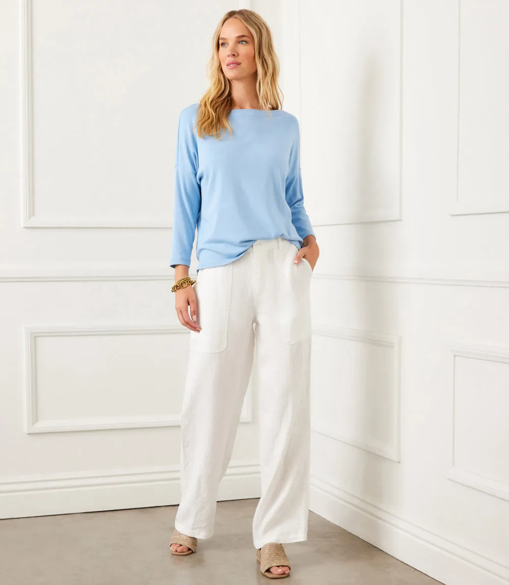 Linen Wide-Leg Trousers sold by Karen Kane product image thumbnail 5