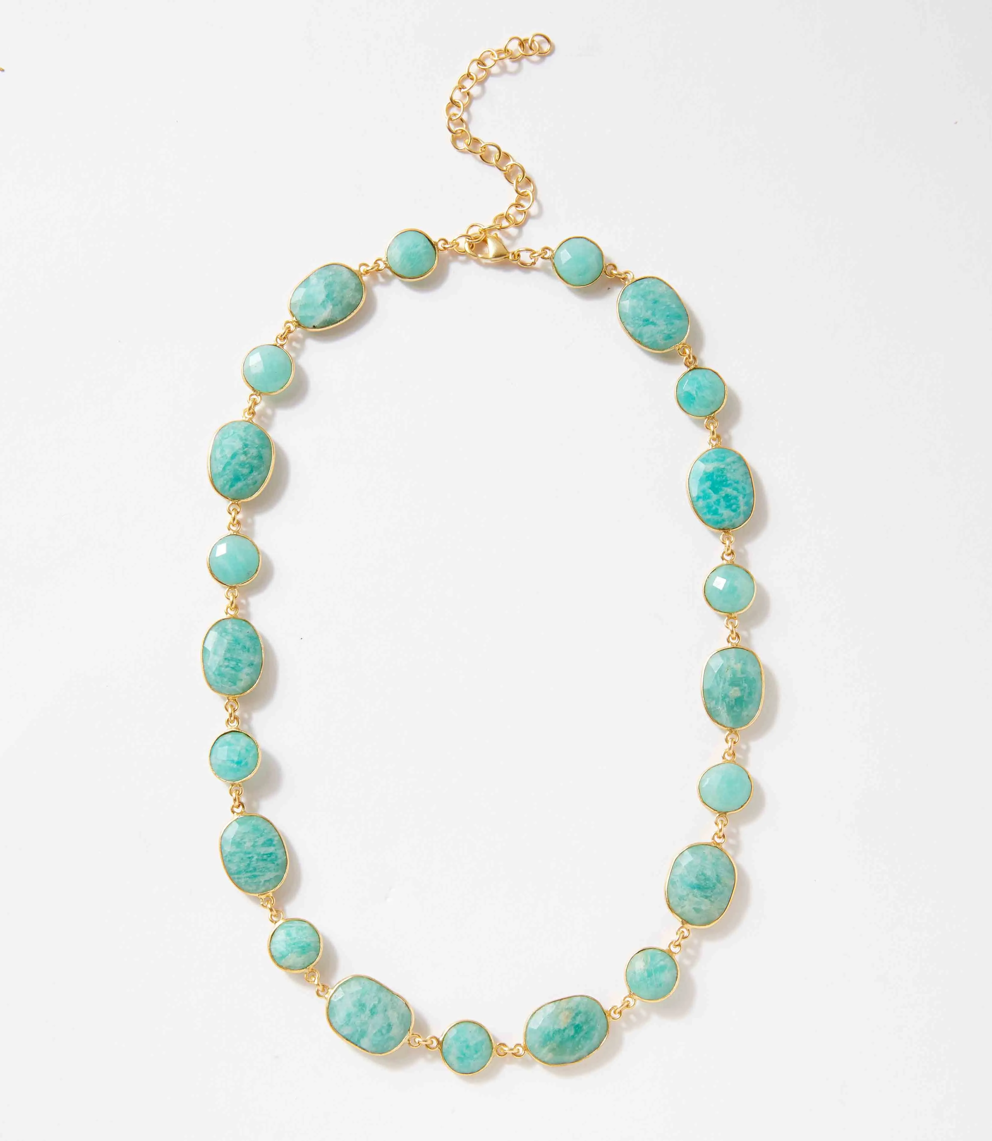 Gemstone Bezel Necklace sold by Karen Kane