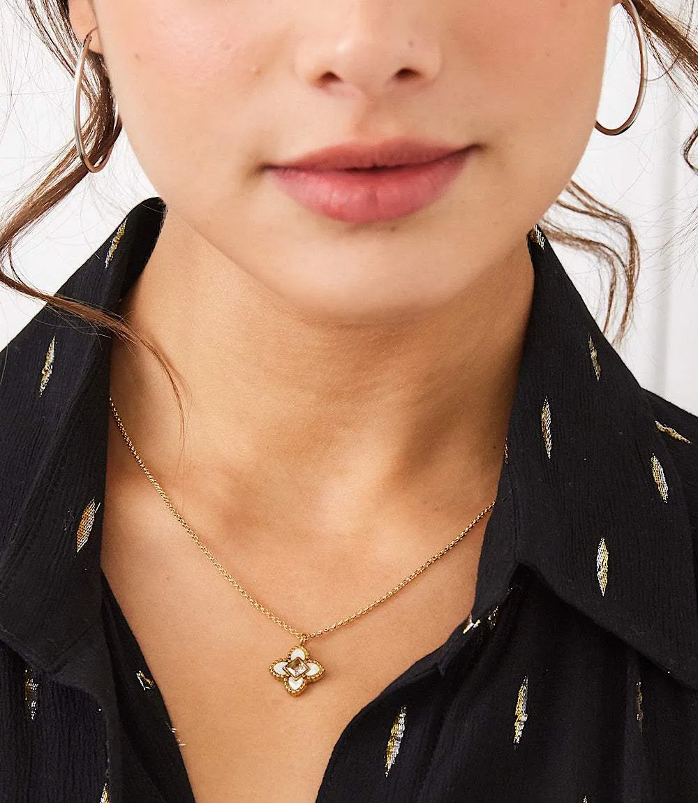 Diamond Lotus Necklace sold by Karen Kane product image thumbnail 2