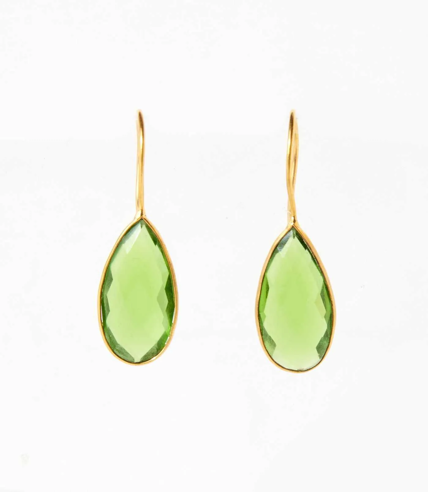 Long Teardrop Gemstone Earrings sold by Karen Kane product image thumbnail 3