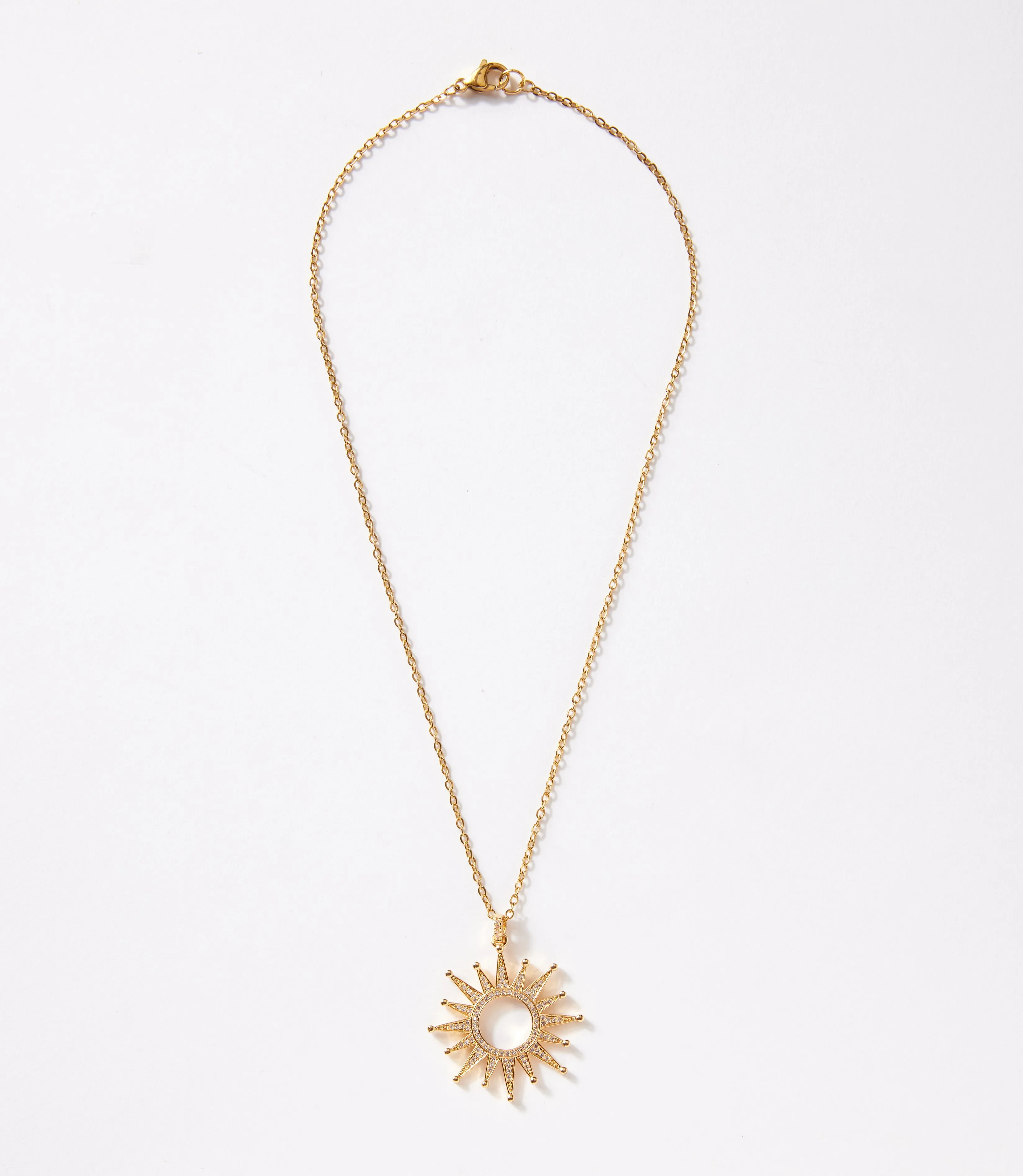 Pavé Starburst Necklace sold by Karen Kane product image thumbnail 4
