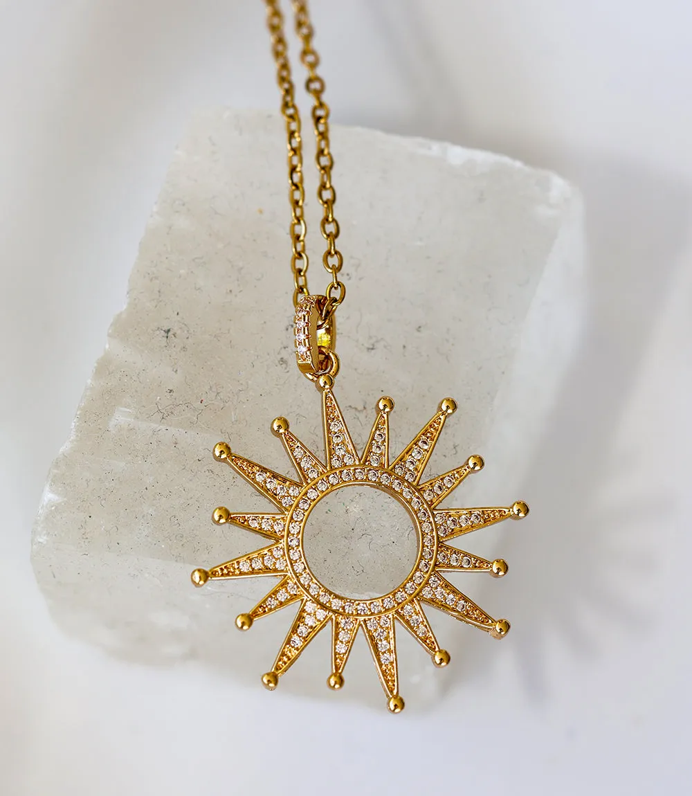 Pavé Starburst Necklace sold by Karen Kane product image thumbnail 2