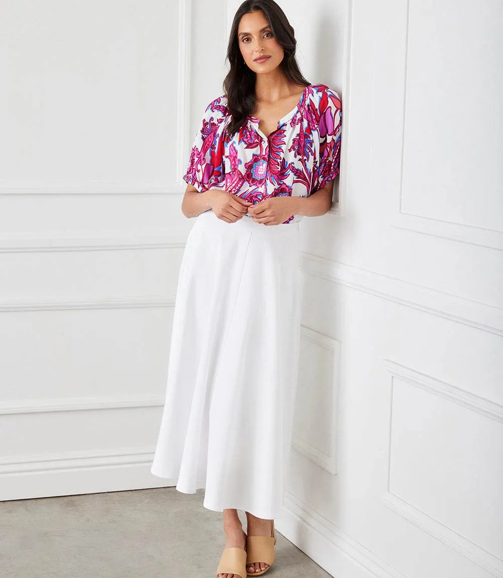 Short Sleeve Peasant Top sold by Karen Kane product image thumbnail 2