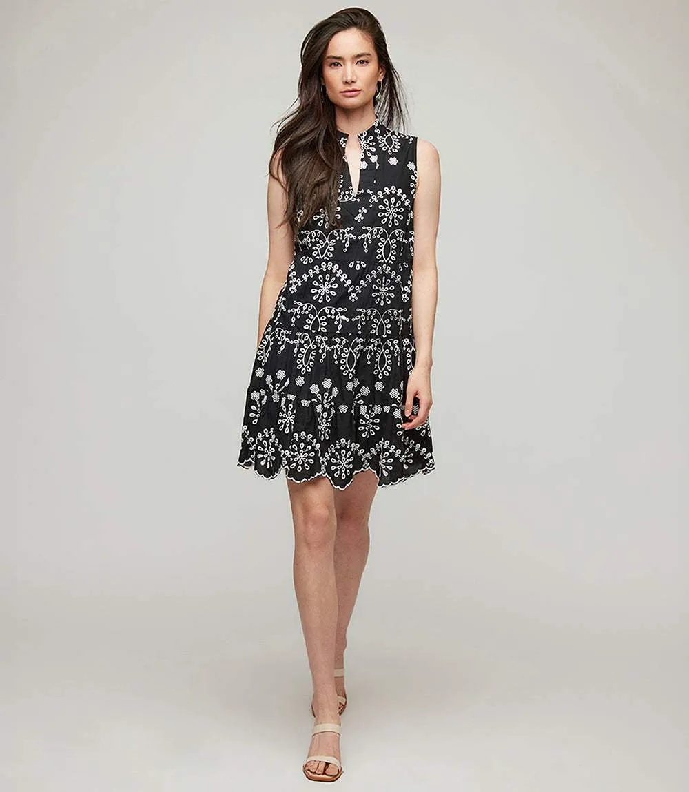 Sleeveless Eyelet Dress sold by Karen Kane product image thumbnail 2