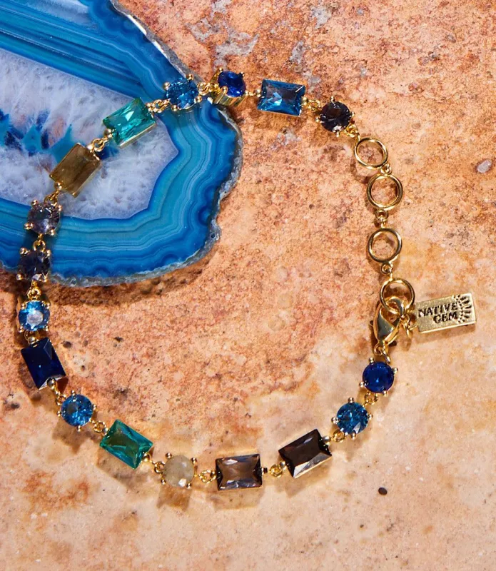 Atlantis Crystal Bracelet made by Karen Kane