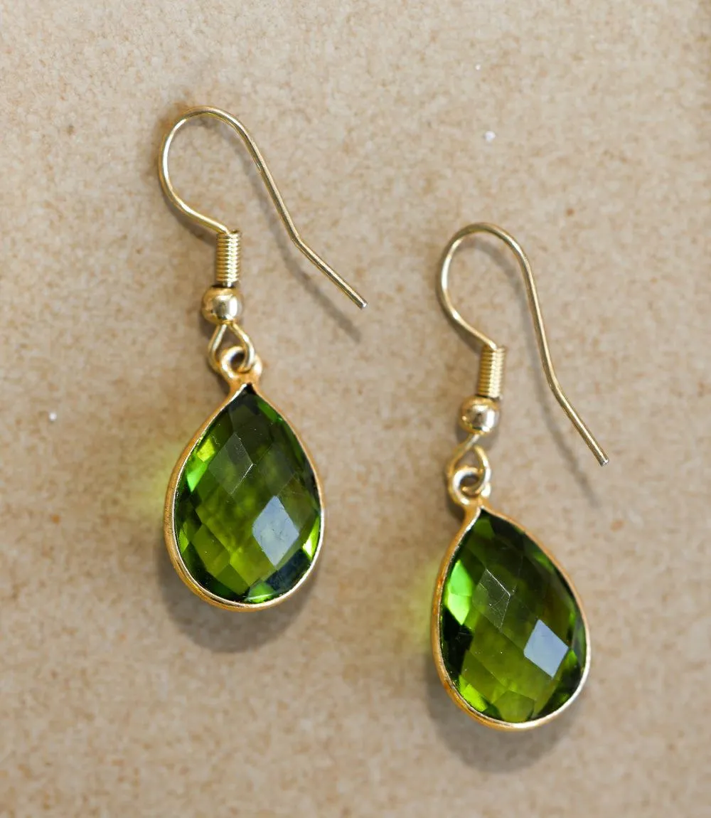 Peridot Gemstone Earrings sold by Karen Kane product image thumbnail 3