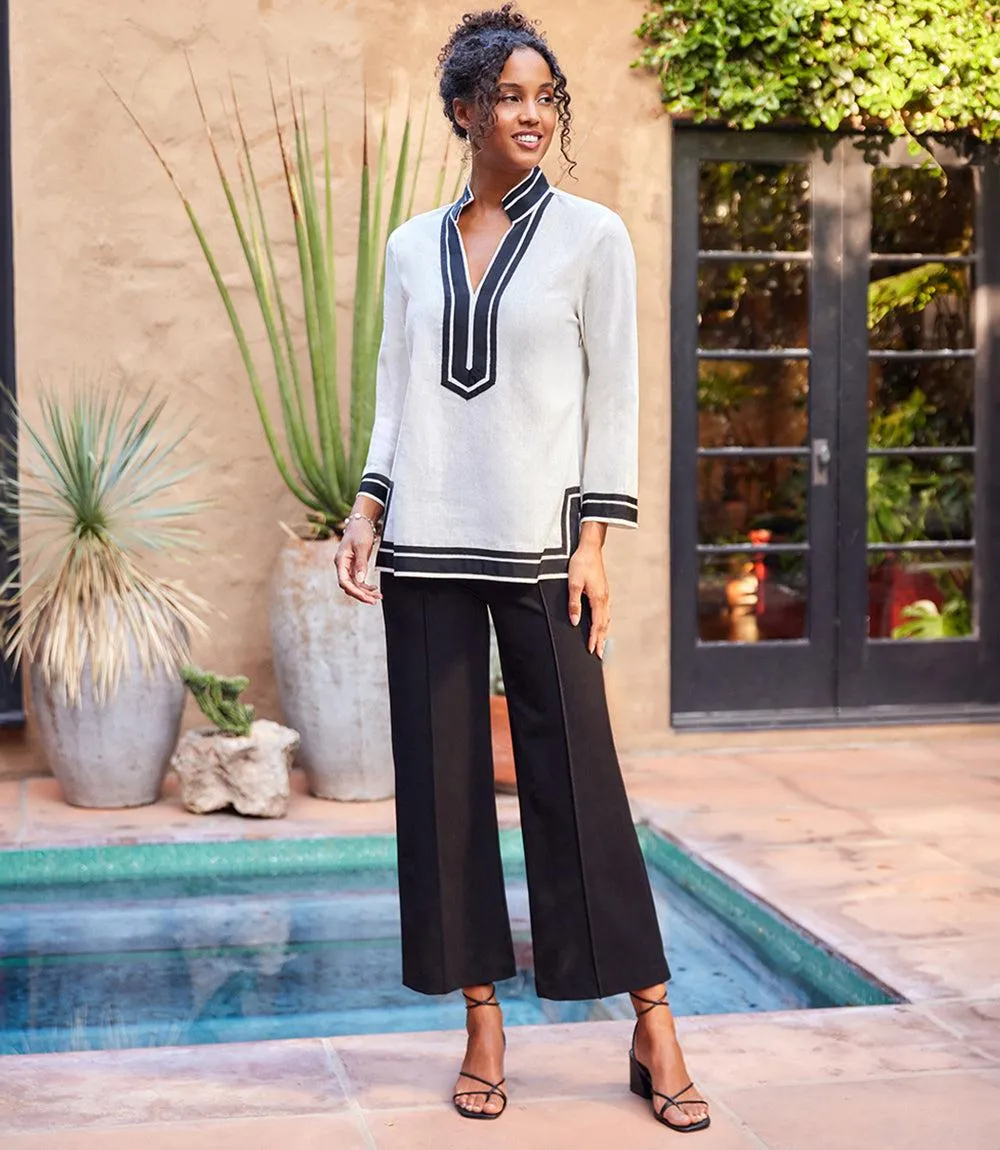 Pintuck Wide Leg Pants sold by Karen Kane product image thumbnail 2