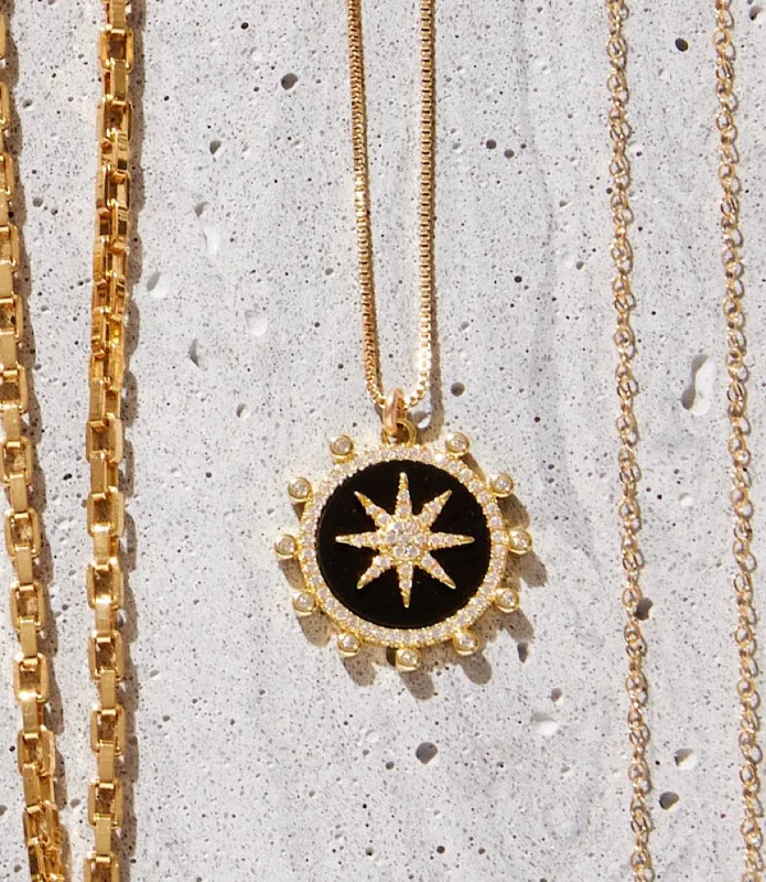 Starburst Charm Necklace made by Karen Kane