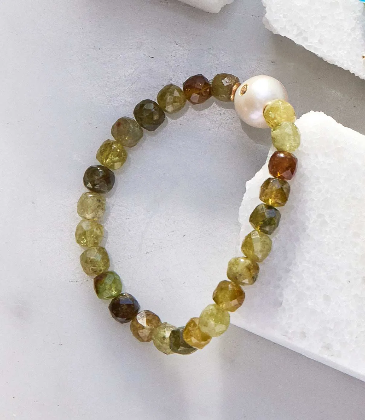 Gemstone And Pearl Bracelet sold by Karen Kane product image thumbnail 2