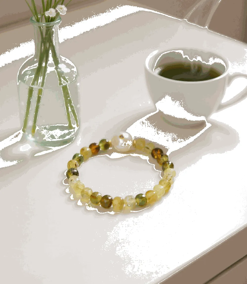 Gemstone And Pearl Bracelet sold by Karen Kane product image thumbnail 3