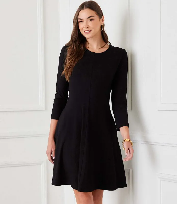 3/4 Sleeve Fit & Flare Dress made by Karen Kane