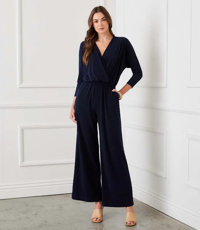 Travel Jersey Jumpsuit sold by Karen Kane
