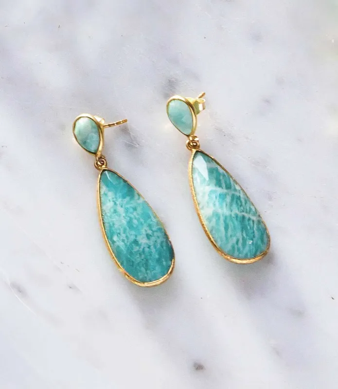 Double Teardrop Earrings sold by Karen Kane