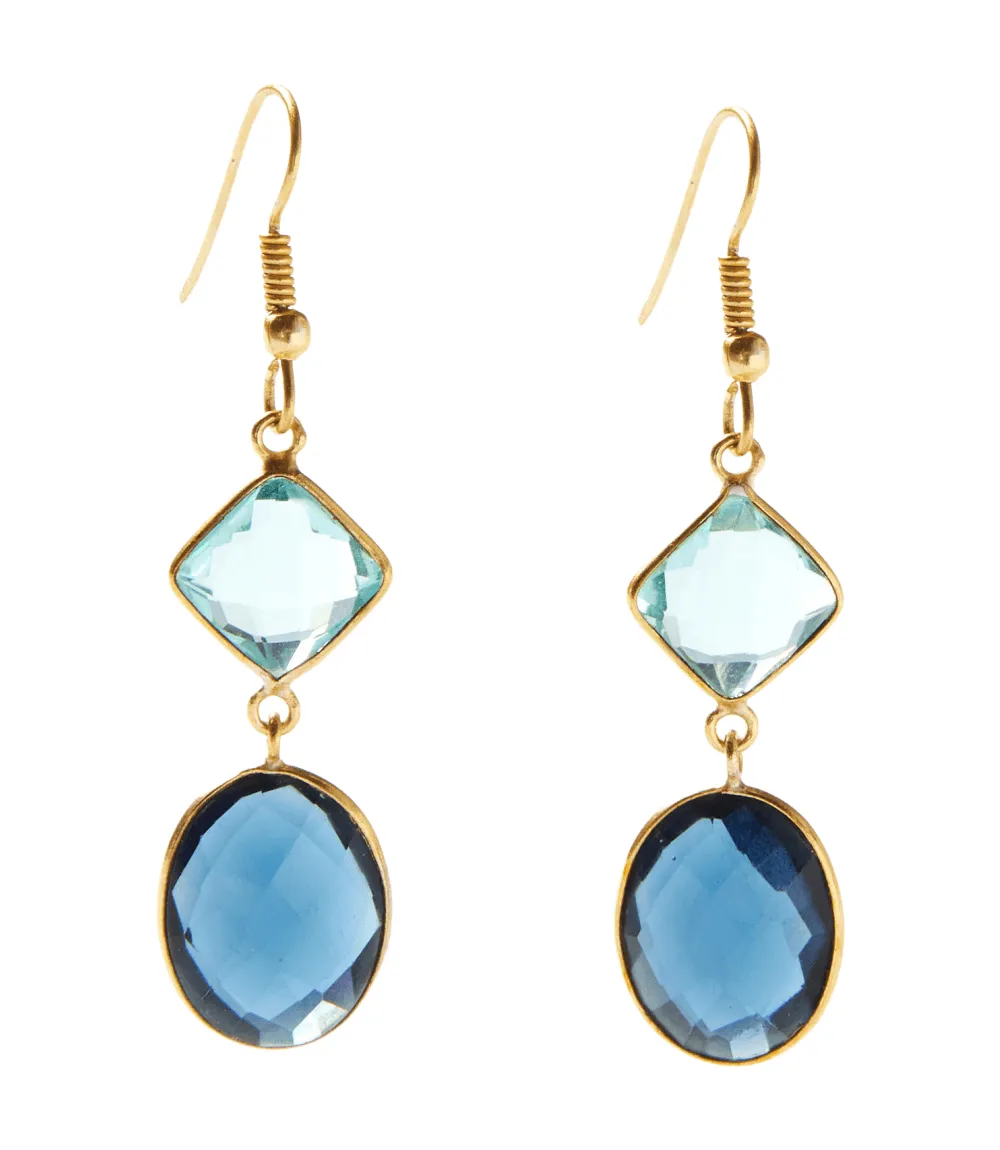 Multi Gemstone Earrings sold by Karen Kane product image thumbnail 3