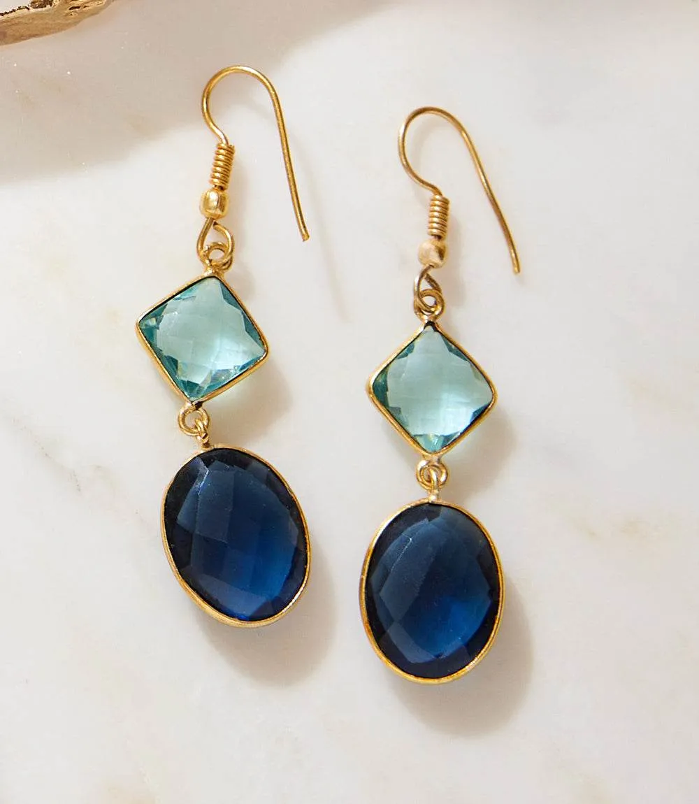 Multi Gemstone Earrings sold by Karen Kane