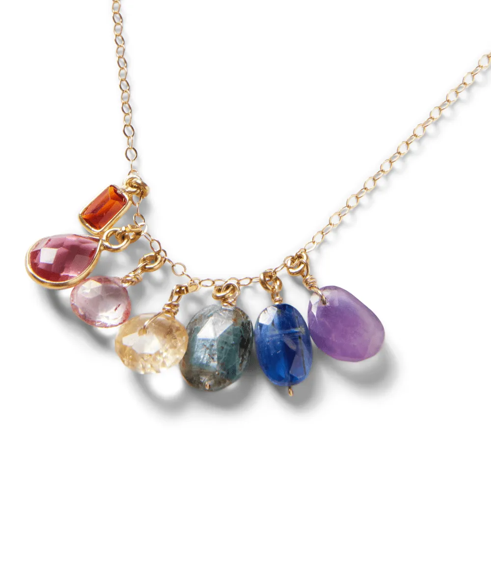Colorful Gemstone Necklace sold by Karen Kane product image thumbnail 5