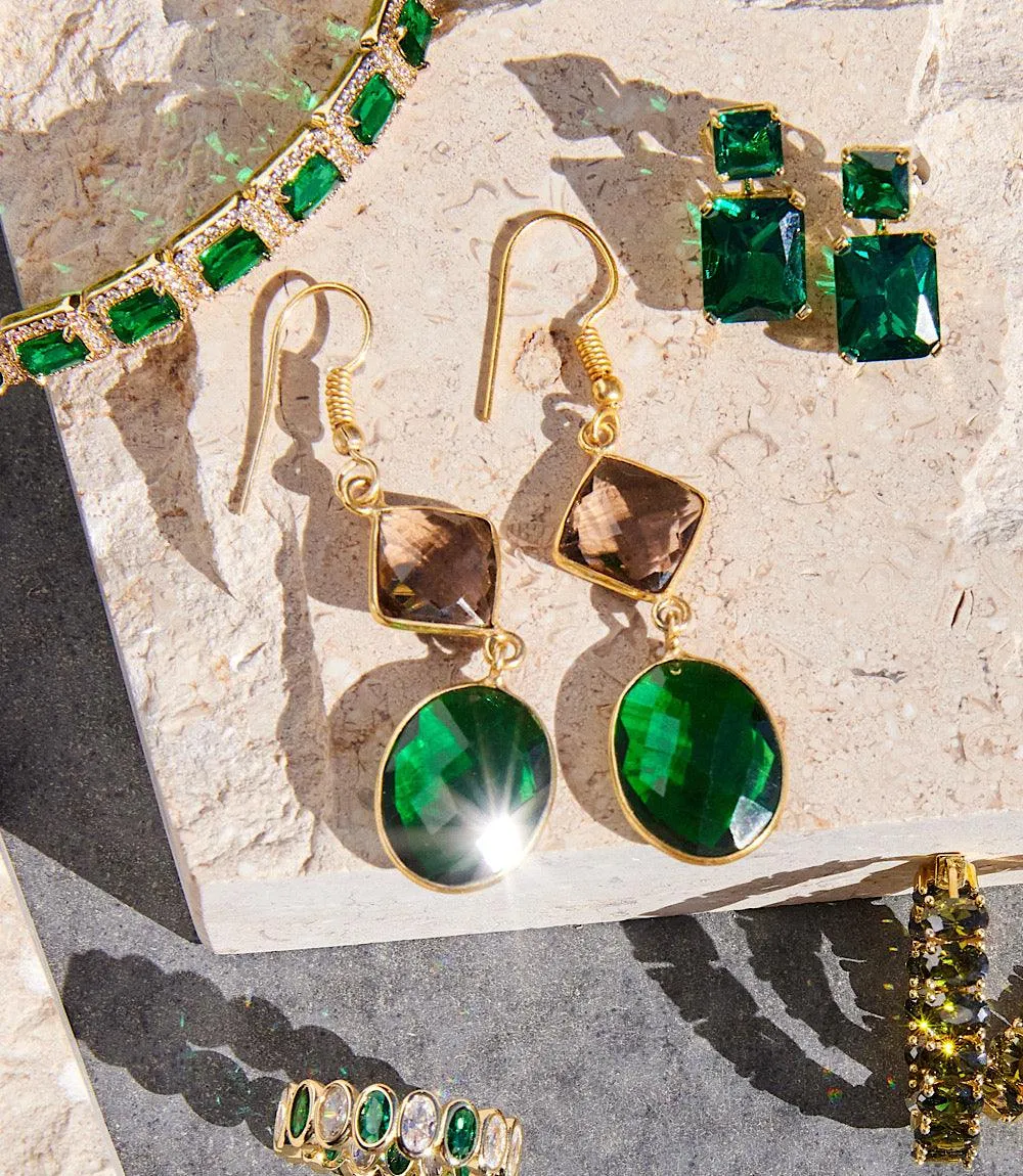 Multi Gemstone Earrings sold by Karen Kane product image thumbnail 5