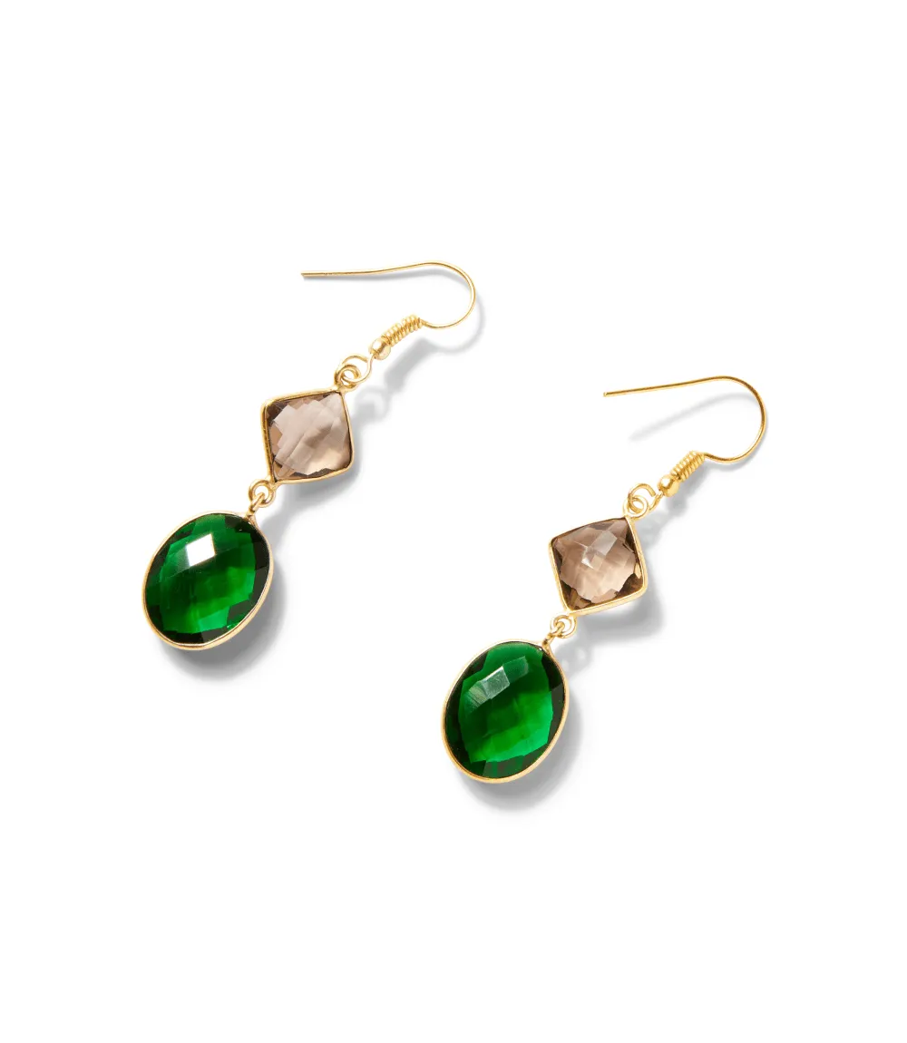 Multi Gemstone Earrings sold by Karen Kane product image thumbnail 3