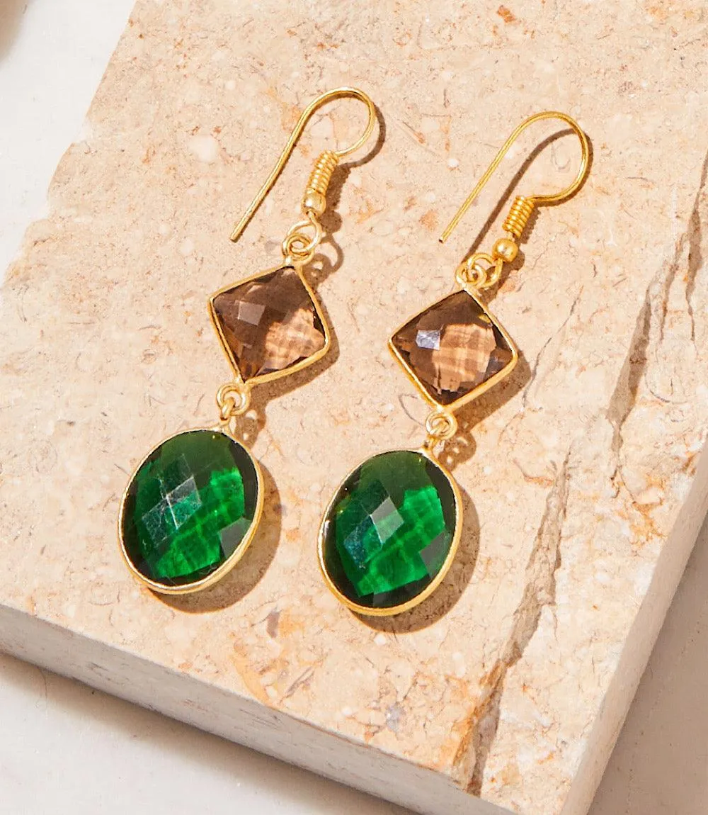 Multi Gemstone Earrings sold by Karen Kane product image thumbnail 4