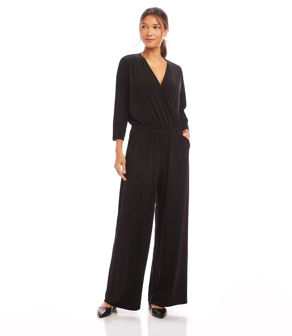 Petite Size Travel Jersey Jumpsuit sold by Karen Kane product image thumbnail 2