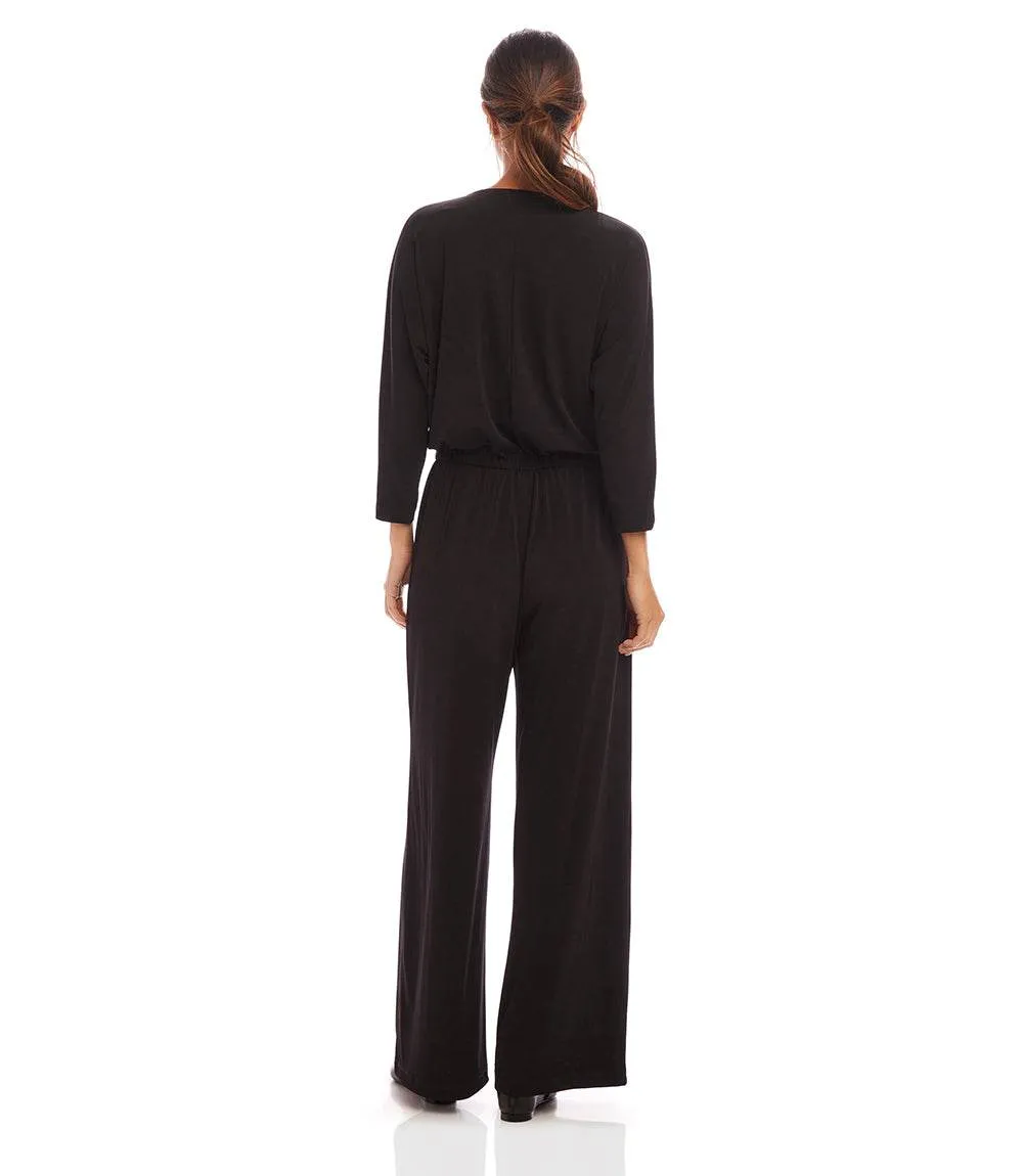 Petite Size Travel Jersey Jumpsuit sold by Karen Kane product image thumbnail 4