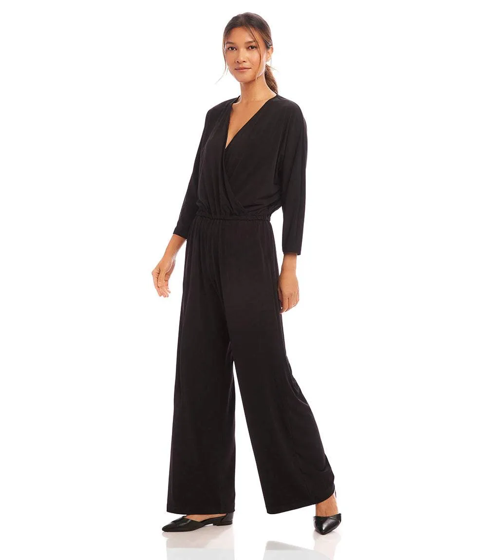 Petite Size Travel Jersey Jumpsuit sold by Karen Kane product image thumbnail 3