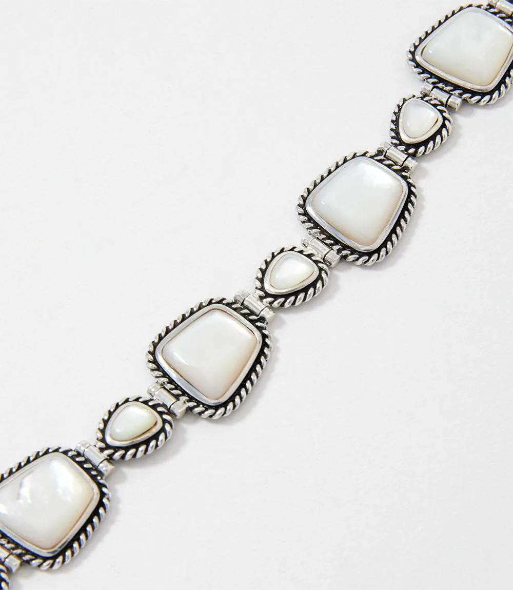 Mother Of Pearl Toggle Bracelet sold by Karen Kane product image thumbnail 4