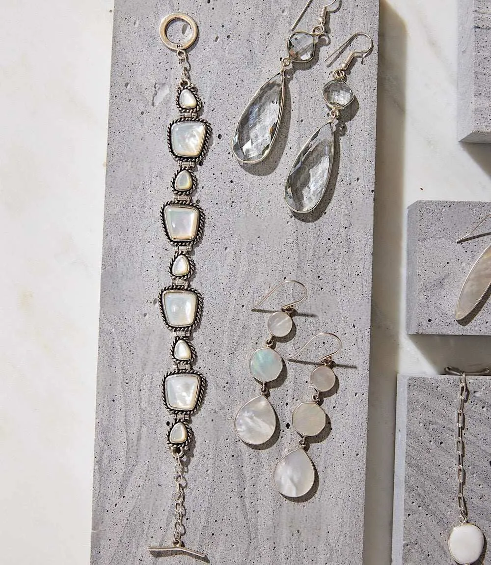 Mother Of Pearl Toggle Bracelet sold by Karen Kane product image thumbnail 5