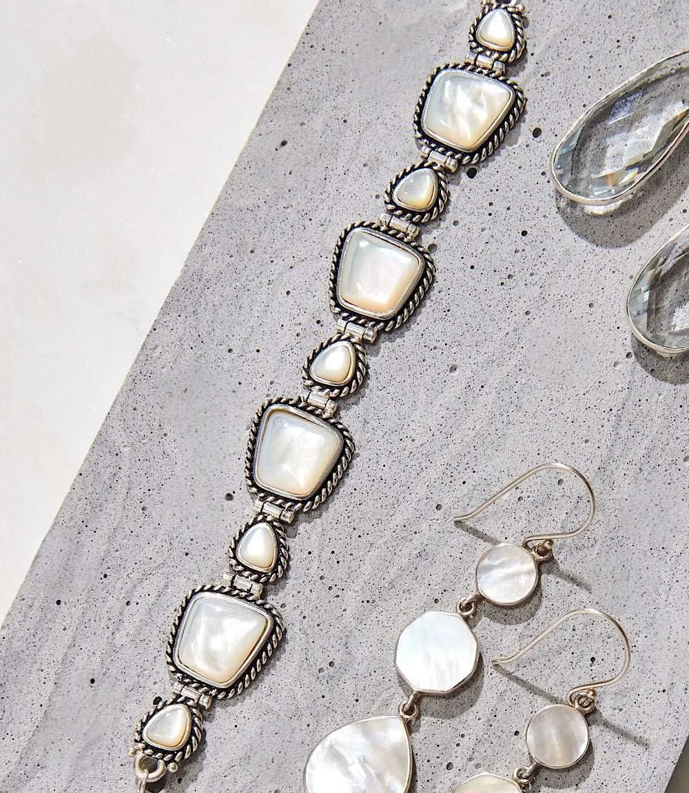 Mother Of Pearl Toggle Bracelet sold by Karen Kane product image thumbnail 2