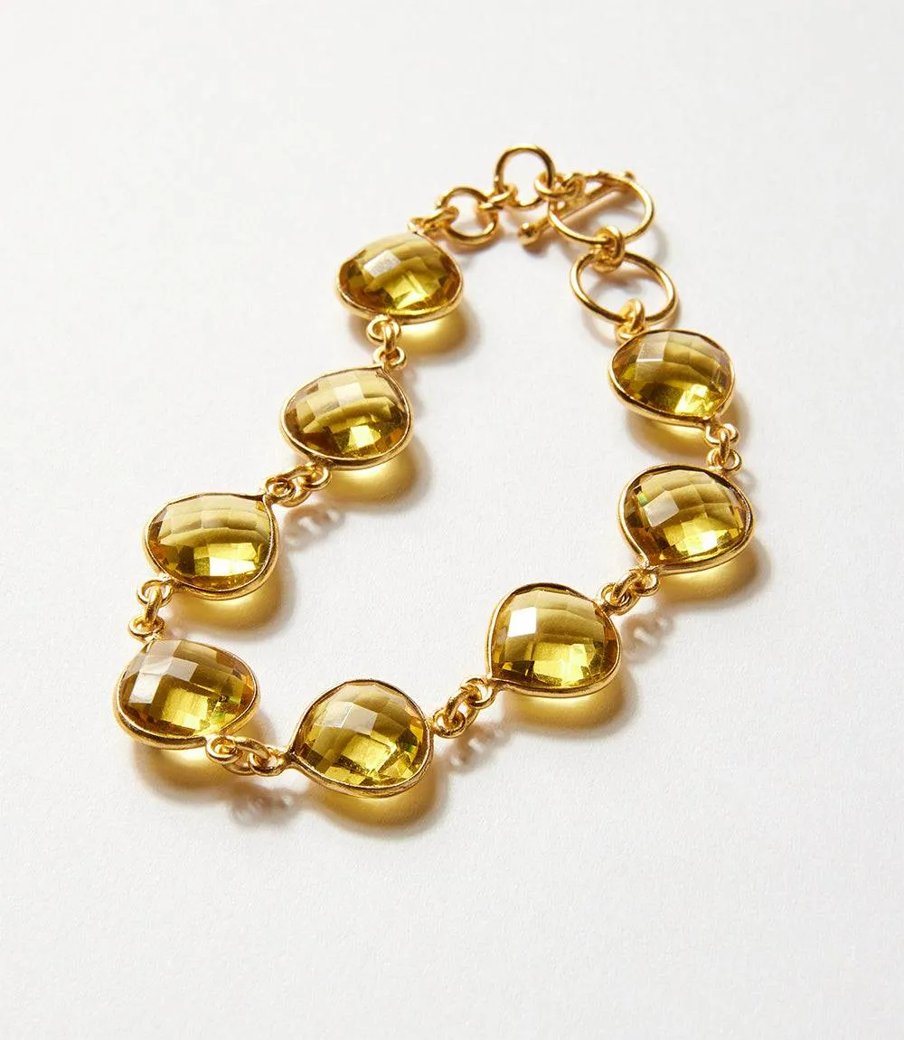 Citrine Quartz Bracelet sold by Karen Kane product image thumbnail 4
