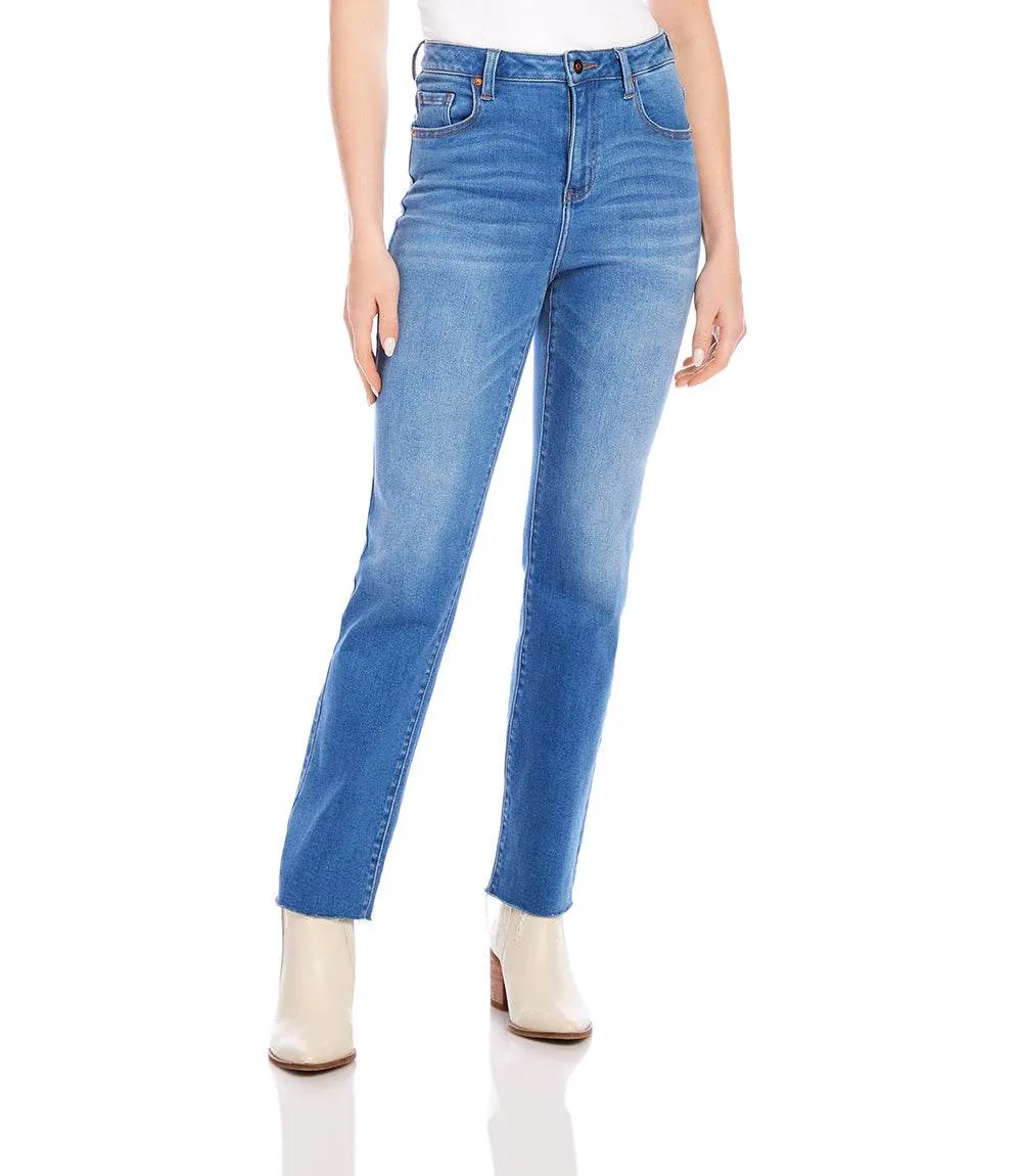Raw Hem Straight Jeans sold by Karen Kane product image thumbnail 2