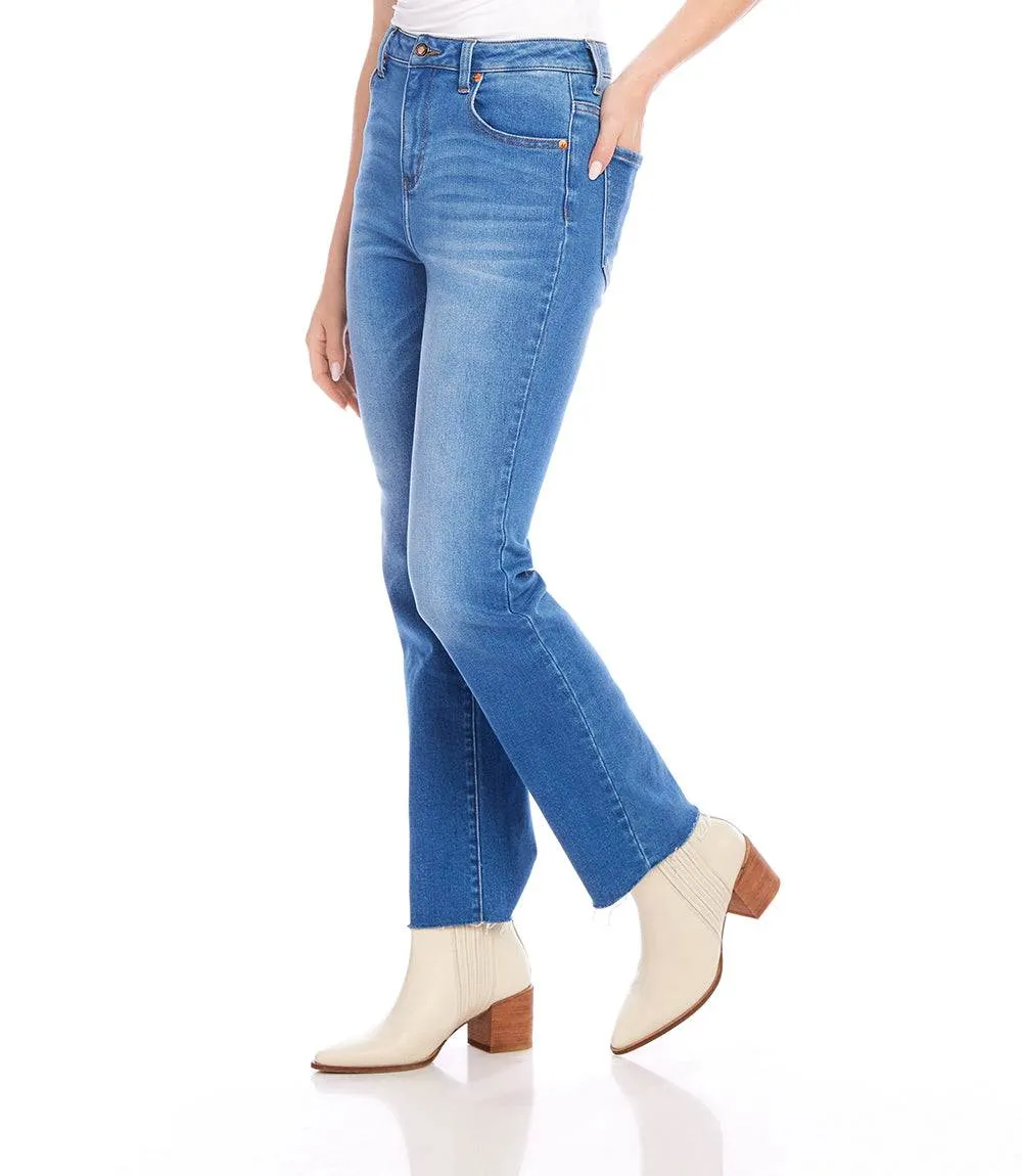 Raw Hem Straight Jeans sold by Karen Kane product image thumbnail 3