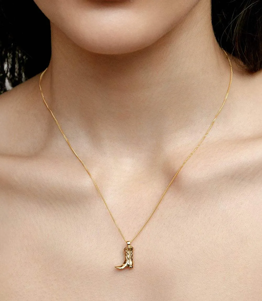 Cowboy Boot Necklace sold by Karen Kane product image thumbnail 3