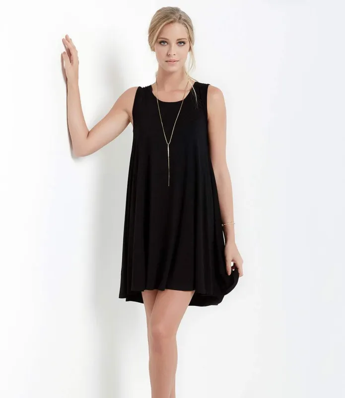 Sleeveless Maggie Trapeze Dress sold by Karen Kane