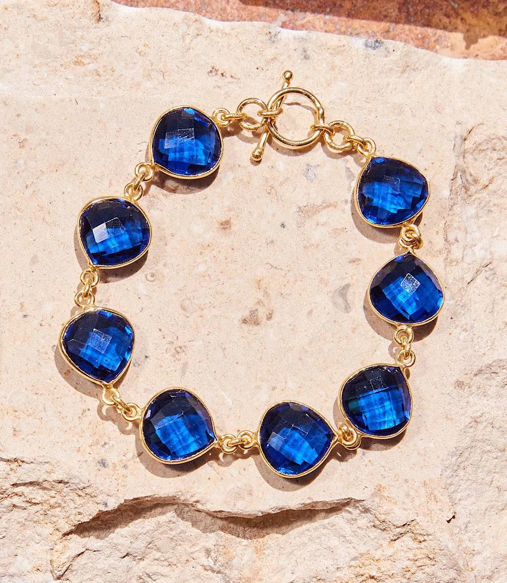 Blue Quartz Bracelet sold by Karen Kane