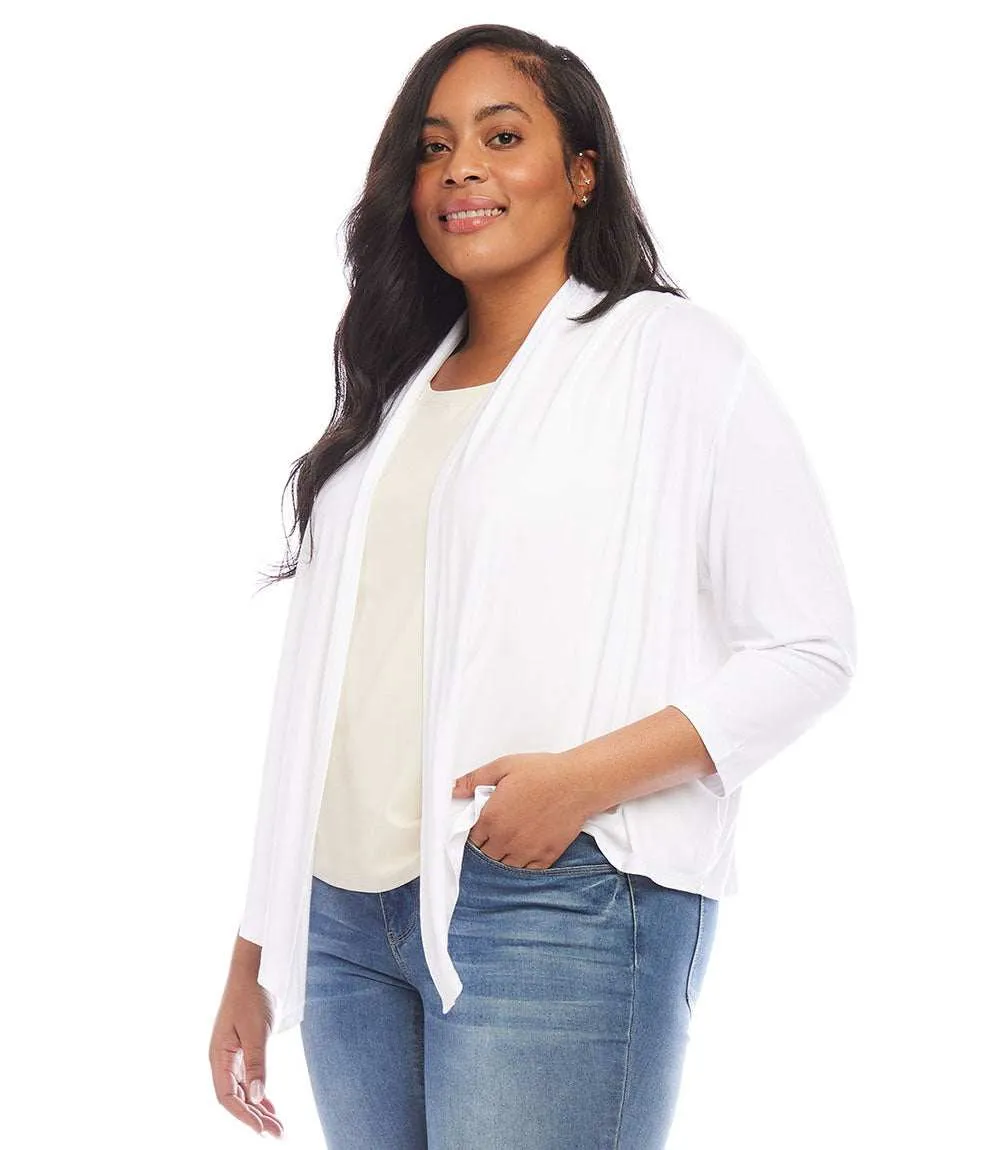 Plus Size Calli Cardigan sold by Karen Kane product image thumbnail 2