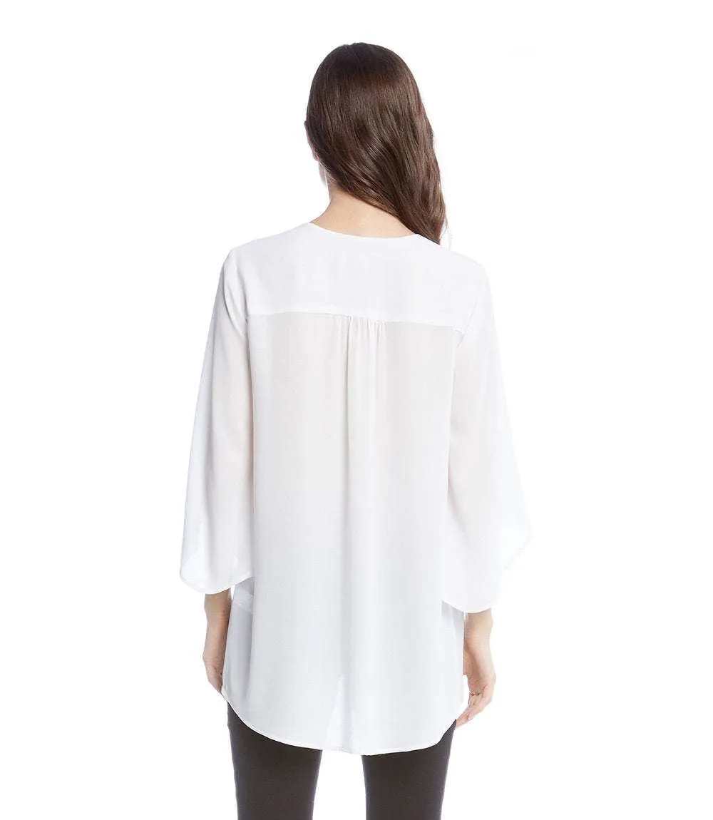 Bracelet Sleeve Asymmetric Top sold by Karen Kane product image thumbnail 3