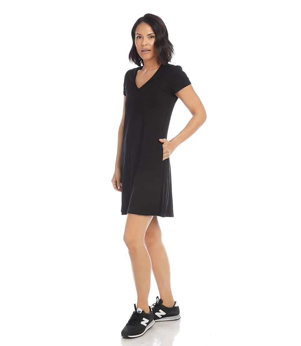 Quinn V-Neck Pocket Dress sold by Karen Kane product image thumbnail 4