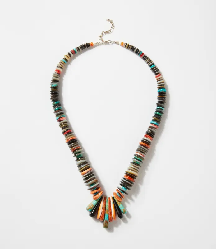 Santo Domingo Turquoise Beaded Necklace sold by Karen Kane