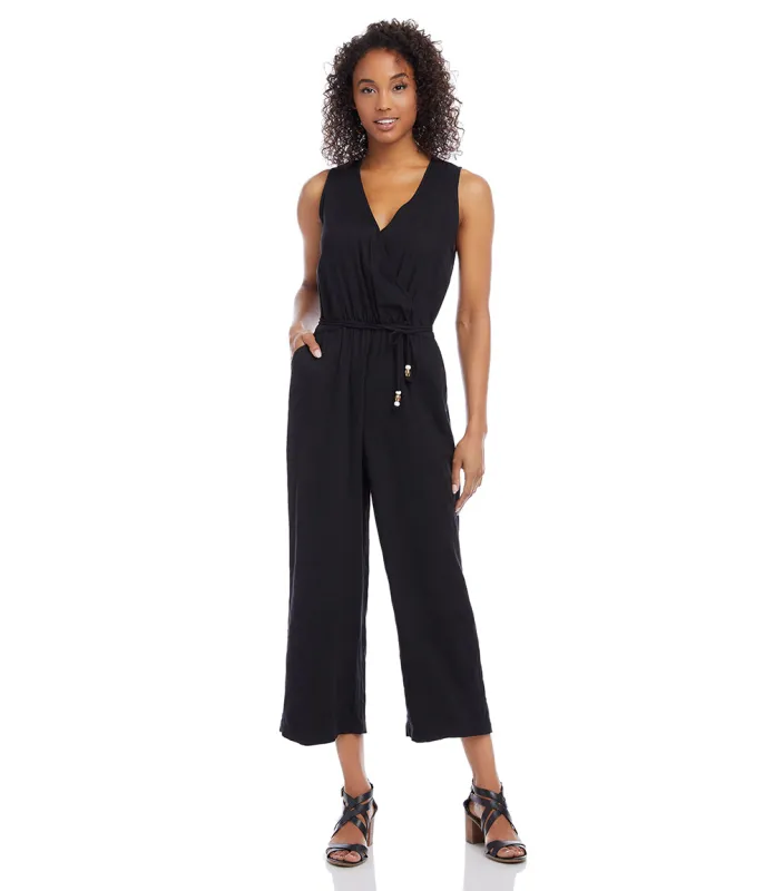 Petite Size Cropped Jumpsuit made by Karen Kane