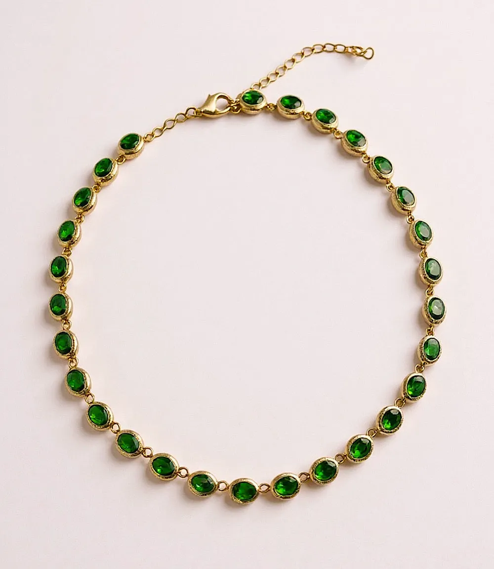 Gemstone Station Necklace sold by Karen Kane product image thumbnail 5