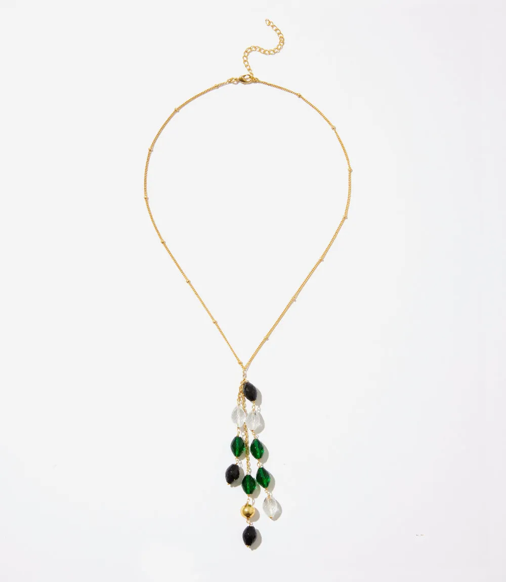 Dangling Gemstone Necklace sold by Karen Kane product image thumbnail 3